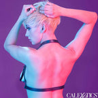 CALEXOTICS - EUPHORIA HALTER BUCKLE HARNESS BLACK - Amore24