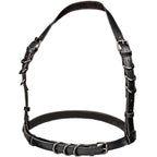 CALEXOTICS - EUPHORIA PLUS SIZE HALTER BUCKLE HARNESS BLACK - Amore24