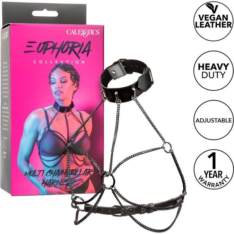 CALEXOTICS - EUPHORIA MULTI CHAIN COLLAR HARNESS - Amore24