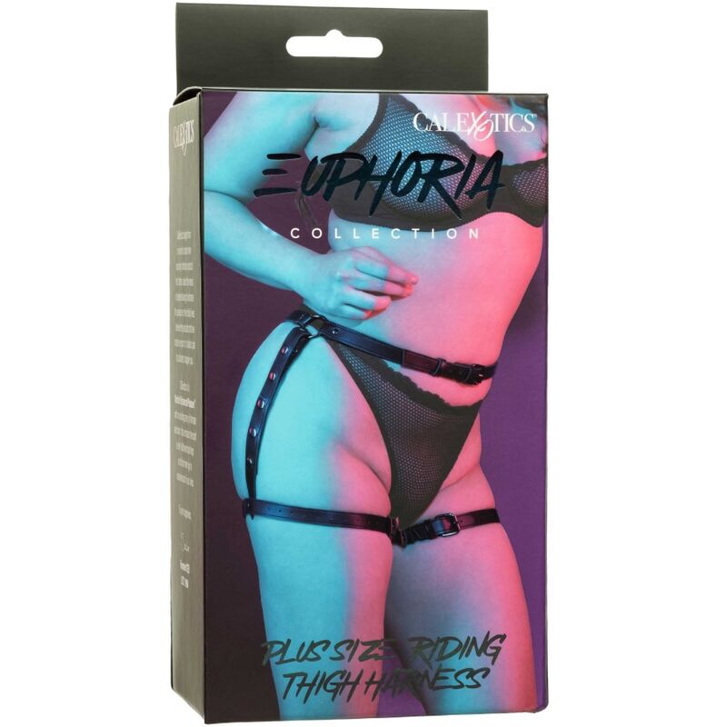 CALEXOTICS - EUPHORIA PLUS SIZE RIDING THIGH HARNESS - Amore24