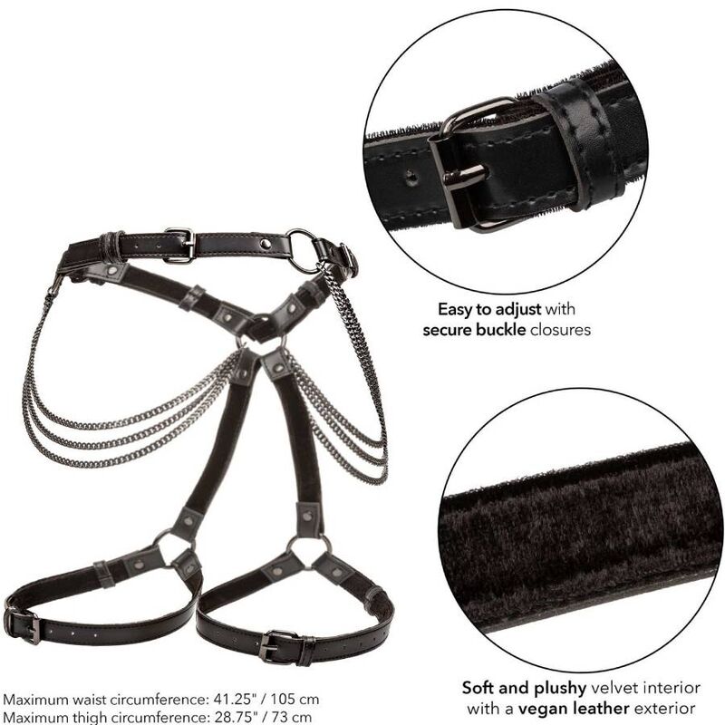 CALEXOTICS - EUPHORIA MULTI CHAIN THIGH HARNESS - Amore24