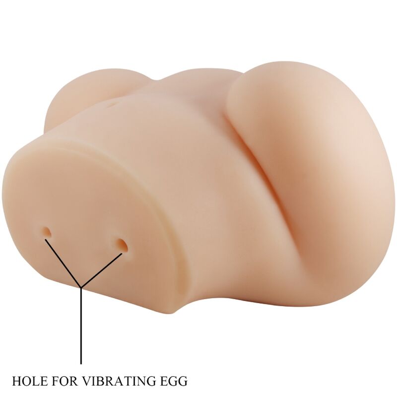 CRAZY BULL - REALISTIC VAGINA AND ANUS LUNA VIBRATOR - Amore24