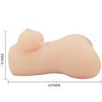 CRAZY BULL - REALISTIC VAGINA AND ANUS HANNAH VIBRATOR - Amore24