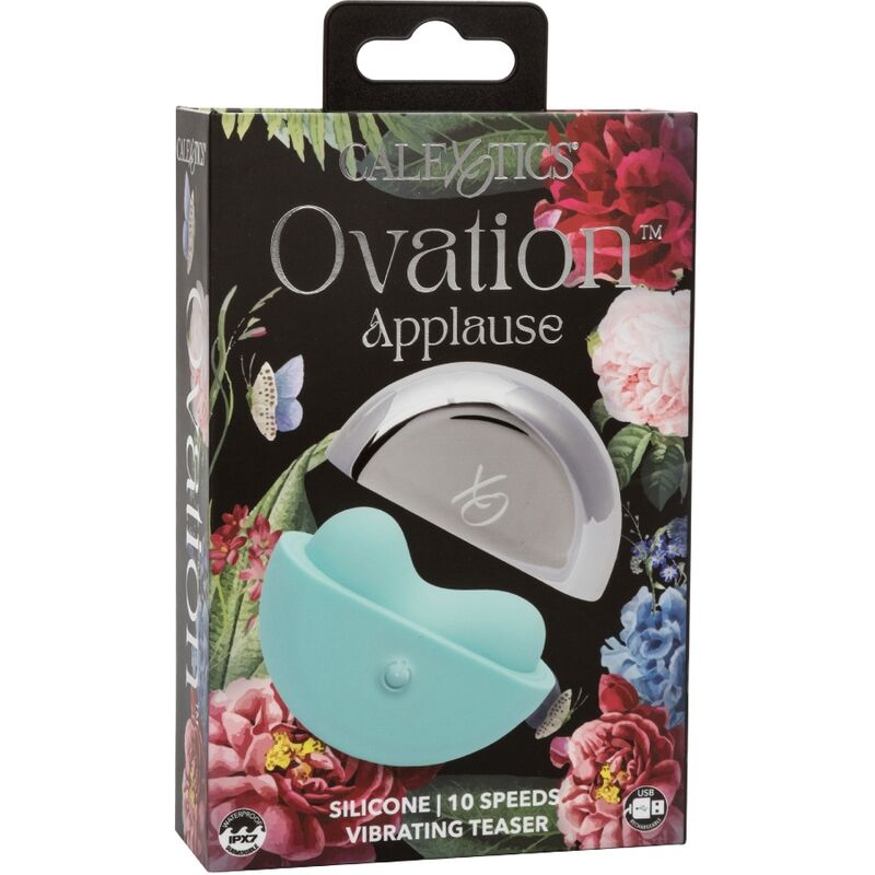 CALEXOTICS - OVATION APPLAUSE STIMULATOR AQUA GREEN - Amore24