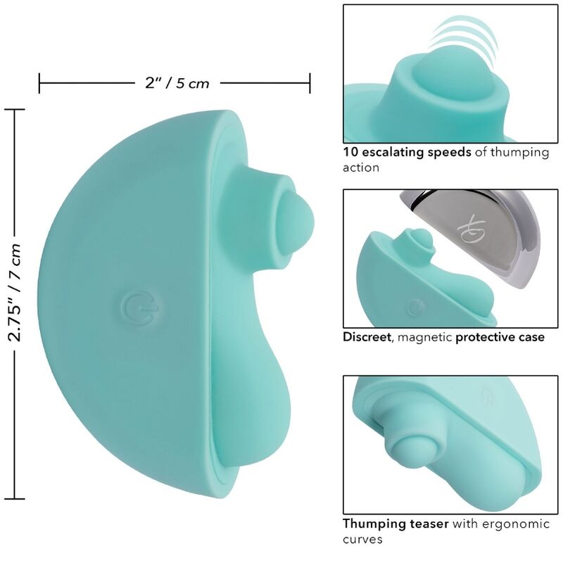 CALEXOTICS - OVATION ACCLAIM STIMULATOR AQUA GREEN - Amore24