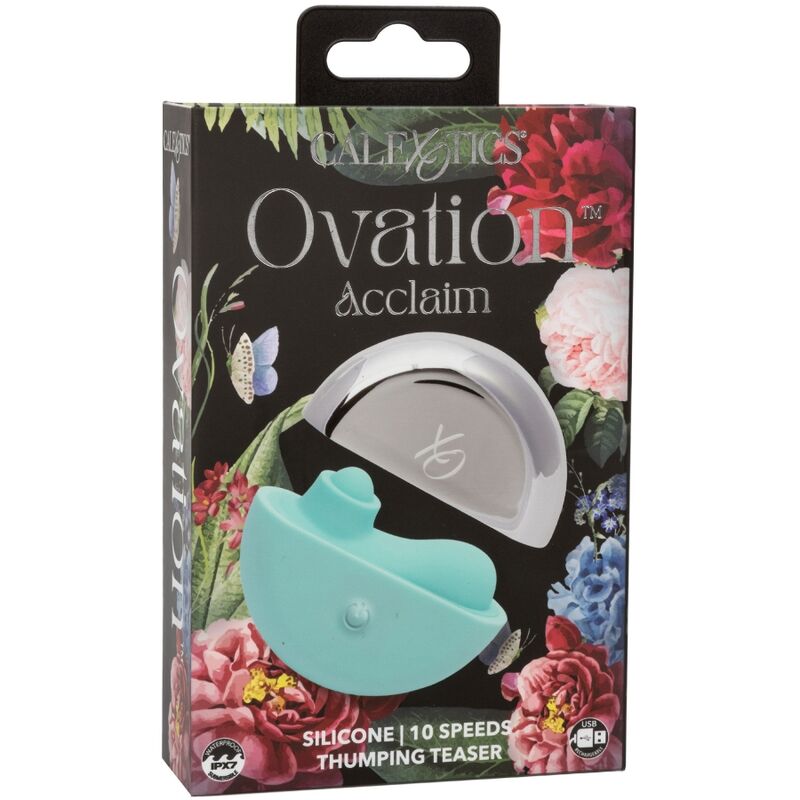 CALEXOTICS - OVATION ACCLAIM STIMULATOR AQUA GREEN - Amore24