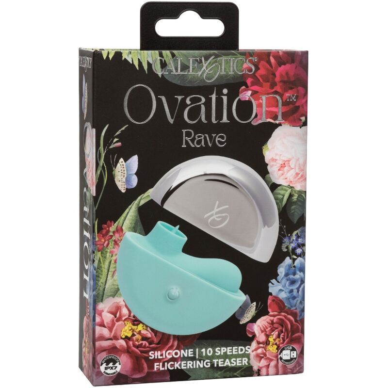 CALEXOTICS - OVATION RAVE STIMULATOR AQUA GREEN - Amore24