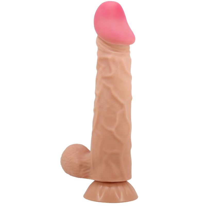 PRETTY LOVE - SLIDING SKIN SERIES REALISTIC DILDO WITH SLIDING SKIN SUCTION CUP 24 CM - Amore24