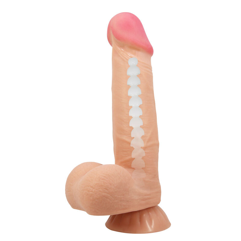 PRETTY LOVE - SLIDING SKIN SERIES REALISTIC DILDO WITH SLIDING SKIN SUCTION CUP 21.8 CM - Amore24