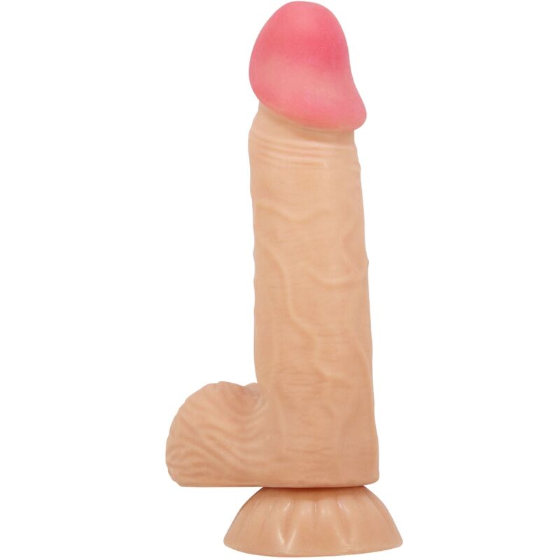 PRETTY LOVE - SLIDING SKIN SERIES REALISTIC DILDO WITH SLIDING SKIN SUCTION CUP 20.6 CM - Amore24