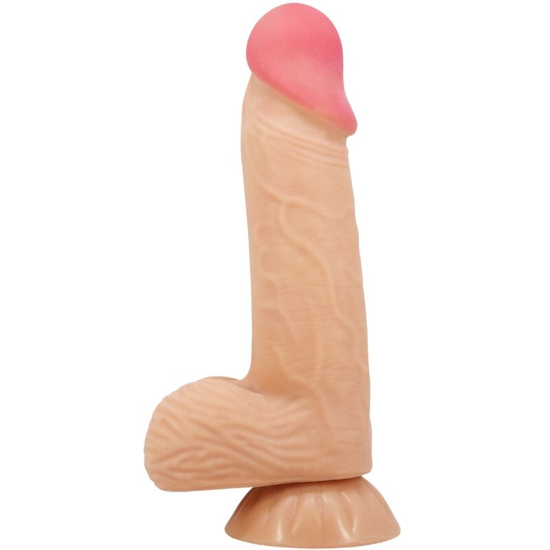 PRETTY LOVE - SLIDING SKIN SERIES REALISTIC DILDO WITH SLIDING SKIN SUCTION CUP 20.6 CM - Amore24