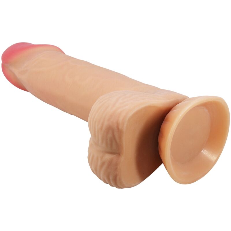 PRETTY LOVE - SLIDING SKIN SERIES REALISTIC DILDO WITH SLIDING SKIN SUCTION CUP 20.6 CM - Amore24