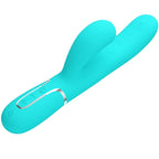 PRETTY LOVE - PERLITA MULTIFUNCTION 3 IN 1 G-SPOT VIBRATOR AQUA GREEN - Amore24