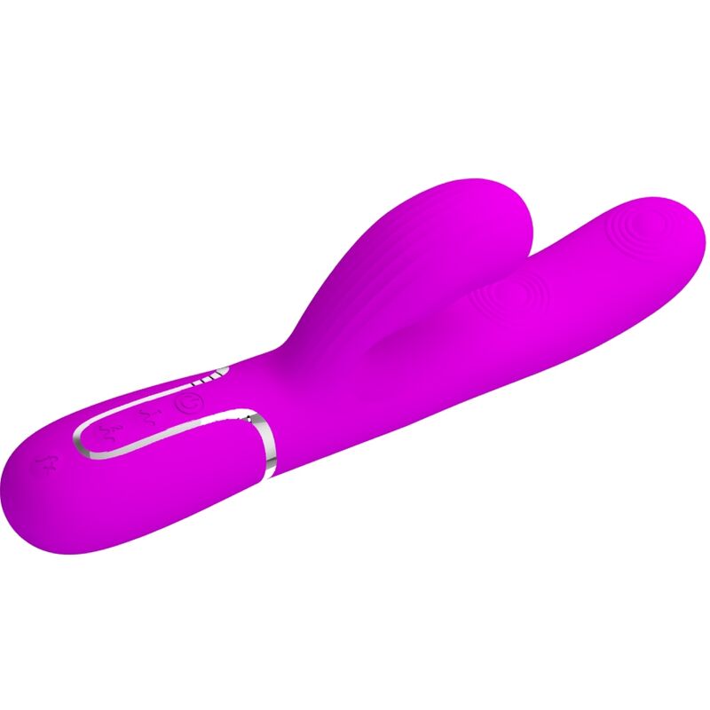 PRETTY LOVE - PERLITA MULTIFUNCTION 3 IN 1 G-SPOT VIBRATOR VIOLET - Amore24