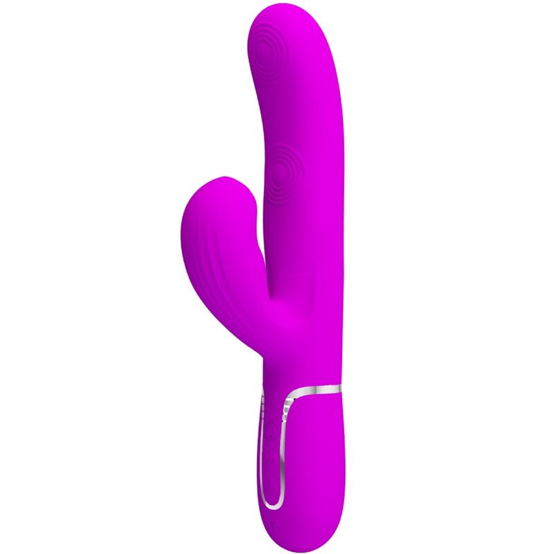 PRETTY LOVE - PERLITA MULTIFUNCTION 3 IN 1 G-SPOT VIBRATOR VIOLET - Amore24