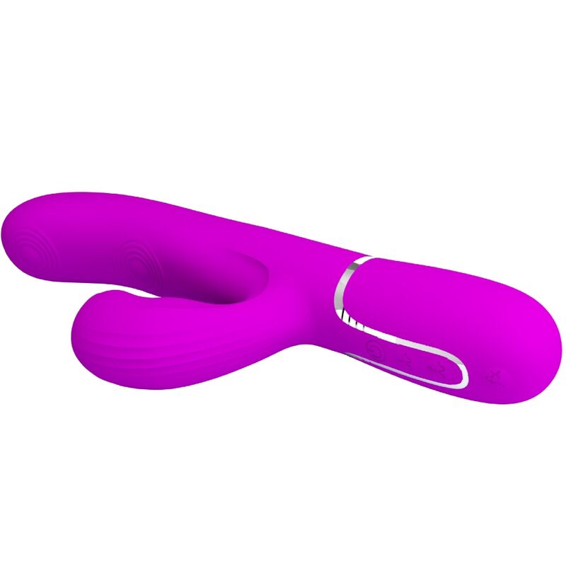 PRETTY LOVE - PERLITA MULTIFUNCTION 3 IN 1 G-SPOT VIBRATOR VIOLET - Amore24