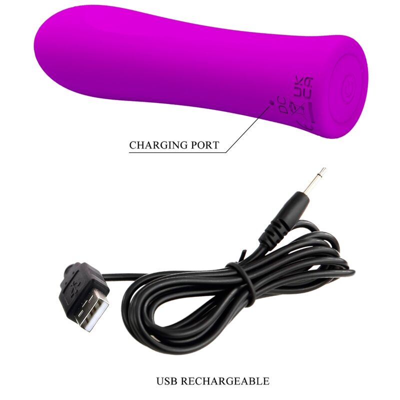 PRETTY LOVE - ALFREDA SUPER POWER VIBRATOR VIOLET - Amore24