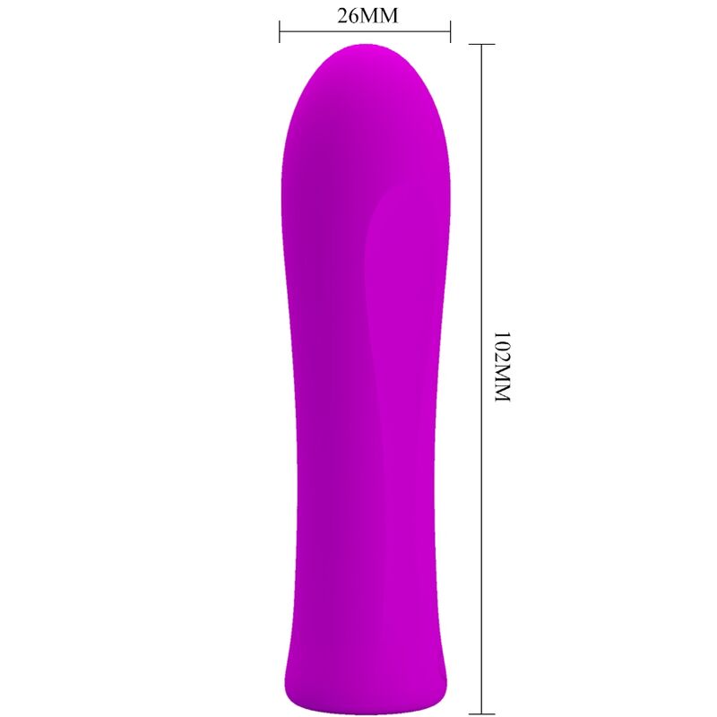 PRETTY LOVE - ALFREDA SUPER POWER VIBRATOR VIOLET - Amore24