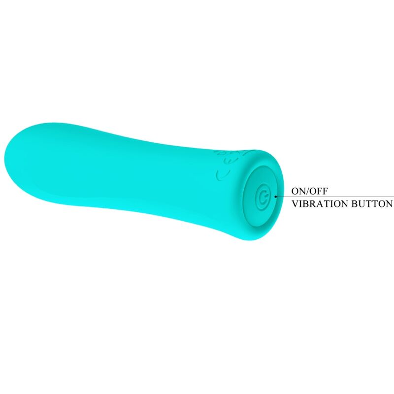 PRETTY LOVE - ALFREDA SUPER POWER VIBRATOR AQUA GREEN - Amore24