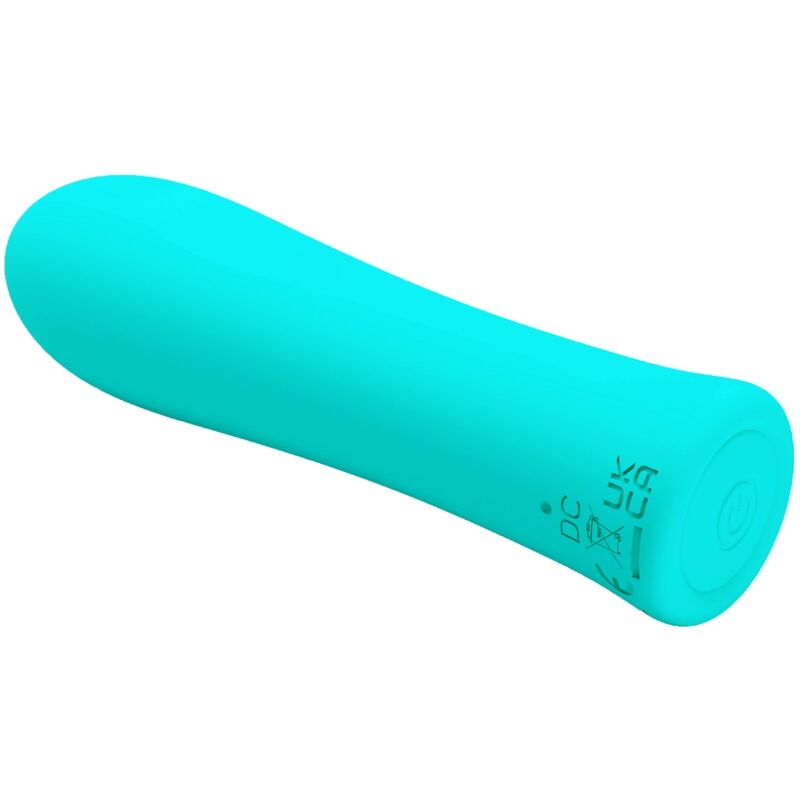 PRETTY LOVE - ALFREDA SUPER POWER VIBRATOR AQUA GREEN - Amore24