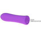 PRETTY LOVE - ALFREDA SUPER POWER VIBRATOR AQUA PURPLE - Amore24