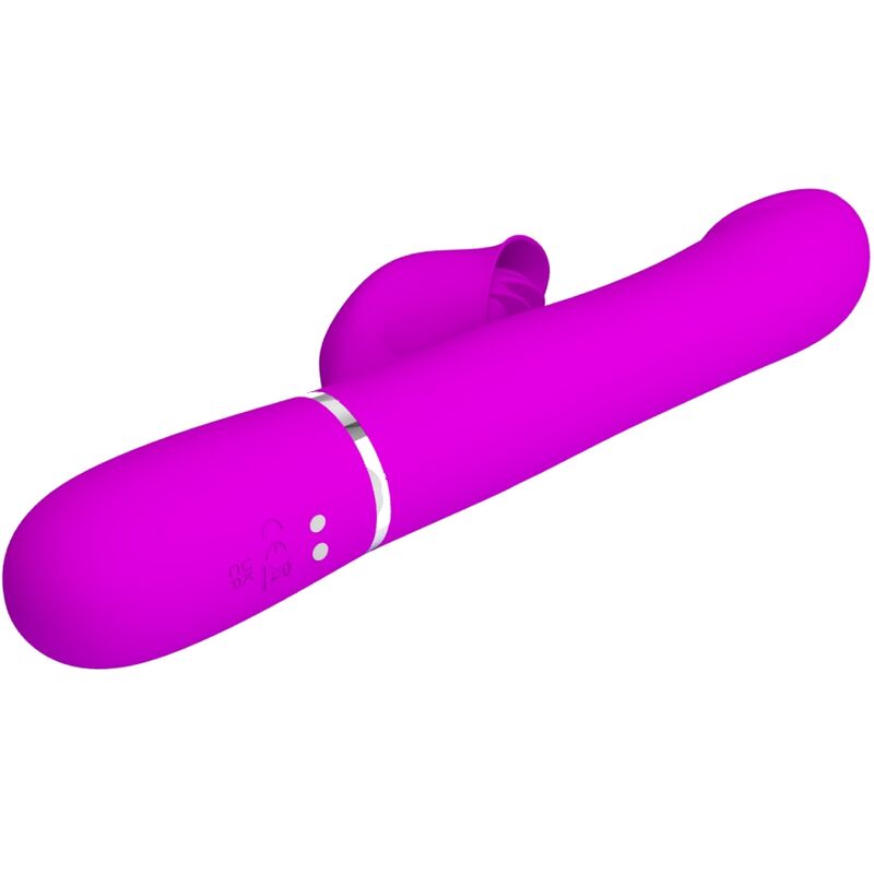 PRETTY LOVE - RABBIT VIBRATOR PEARLS VIOLET - Amore24