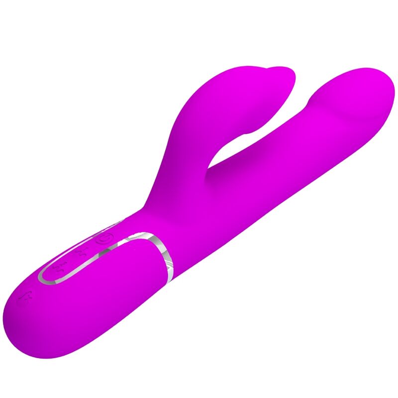 PRETTY LOVE - RABBIT VIBRATOR PEARLS VIOLET - Amore24