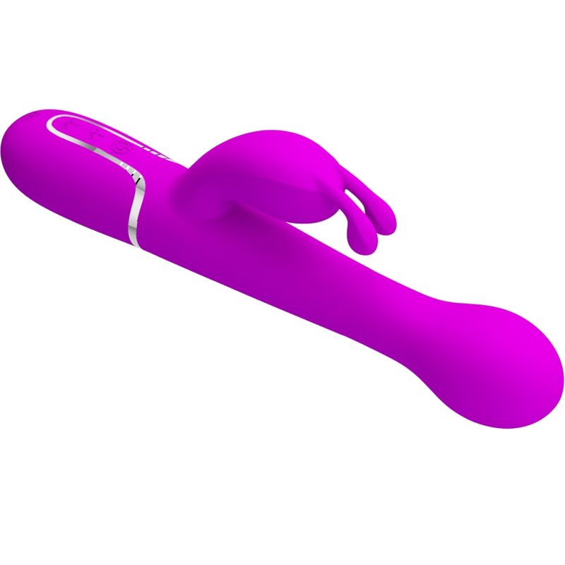 PRETTY LOVE - DEJON RABBIT VIBRATOR 3 IN 1 MULTIFUNCTION VIOLET - Amore24