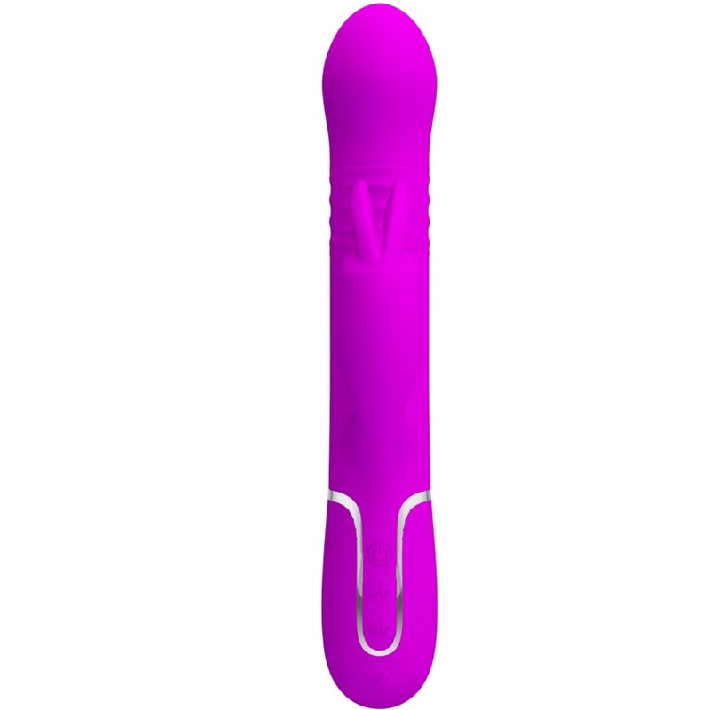 PRETTY LOVE - COALE RABBIT VIBRATOR PEARLS VIOLET - Amore24