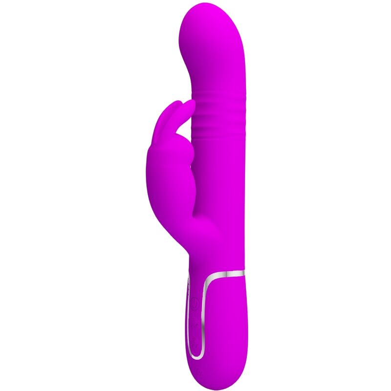 PRETTY LOVE - COALE RABBIT VIBRATOR PEARLS VIOLET - Amore24