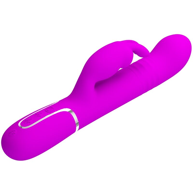 PRETTY LOVE - COALE RABBIT VIBRATOR PEARLS VIOLET - Amore24