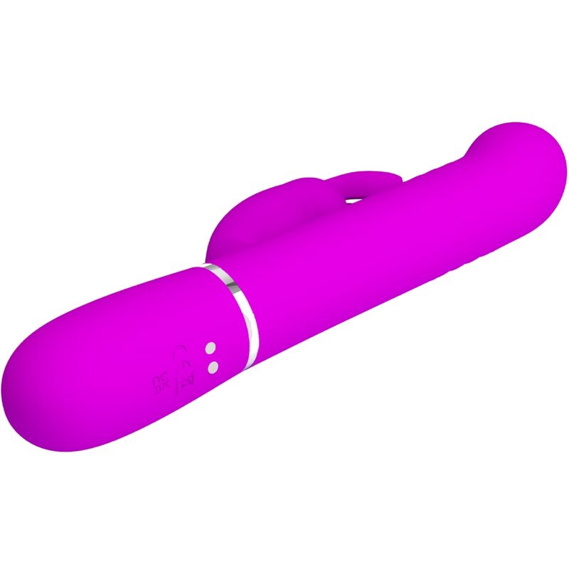 PRETTY LOVE - COALE RABBIT VIBRATOR PEARLS VIOLET - Amore24