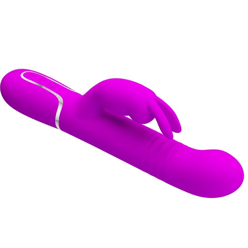 PRETTY LOVE - COALE RABBIT VIBRATOR PEARLS VIOLET - Amore24