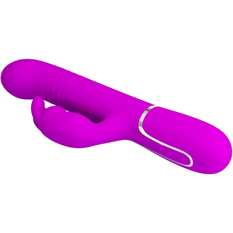 PRETTY LOVE - COALE RABBIT VIBRATOR PEARLS VIOLET - Amore24