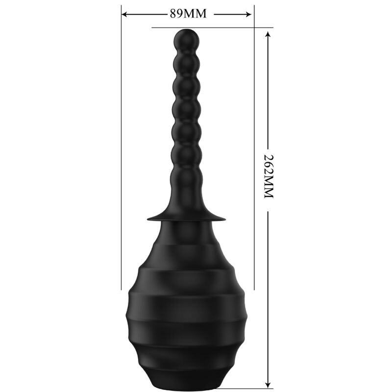 MR PLAY - ANAL DOUCHE BLKM7 SUPER POWER BLACK - Amore24