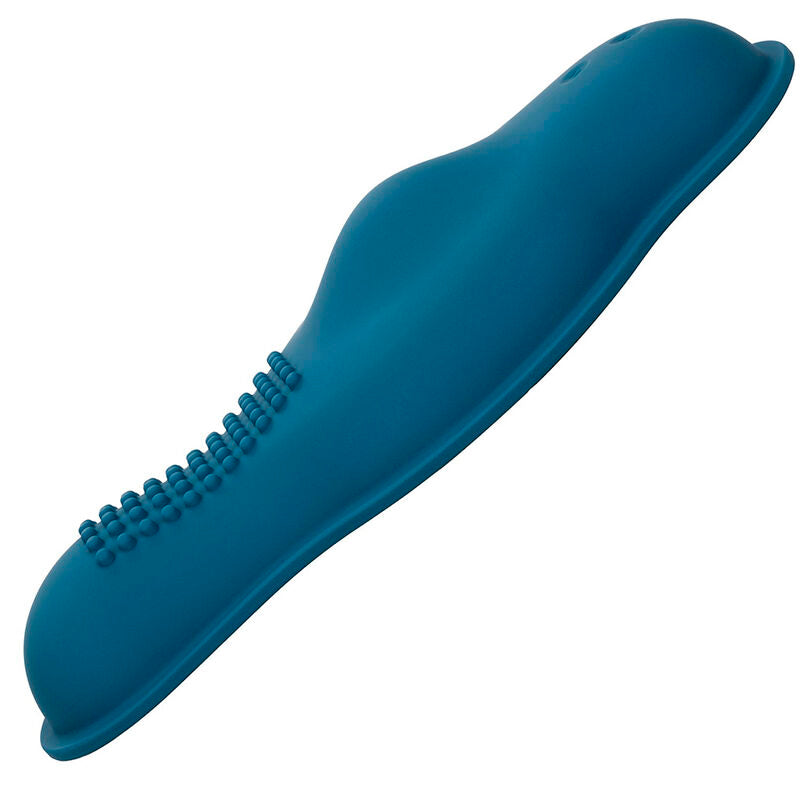 CALEXOTICS - RIDER MASSAGER DOUBLE MOTOR REMOTE CONTROL BLUE - Amore24
