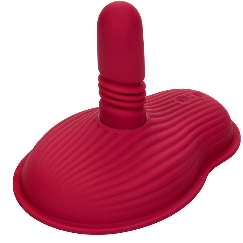 CALEXOTICS - RIDER MASSAGER DOUBLE MOTOR REMOTE CONTROL RED - Amore24