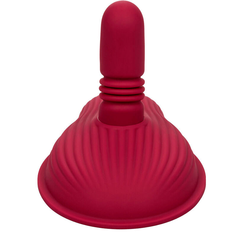 CALEXOTICS - RIDER MASSAGER DOUBLE MOTOR REMOTE CONTROL RED - Amore24