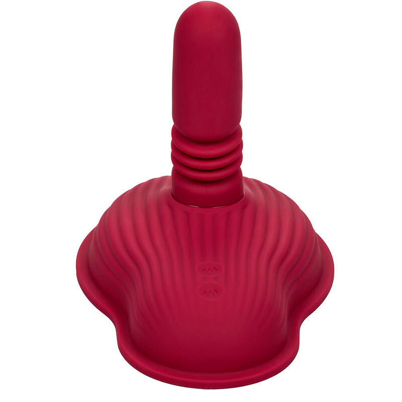 CALEXOTICS - RIDER MASSAGER DOUBLE MOTOR REMOTE CONTROL RED - Amore24