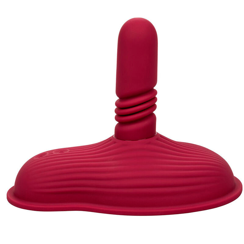 CALEXOTICS - RIDER MASSAGER DOUBLE MOTOR REMOTE CONTROL RED - Amore24