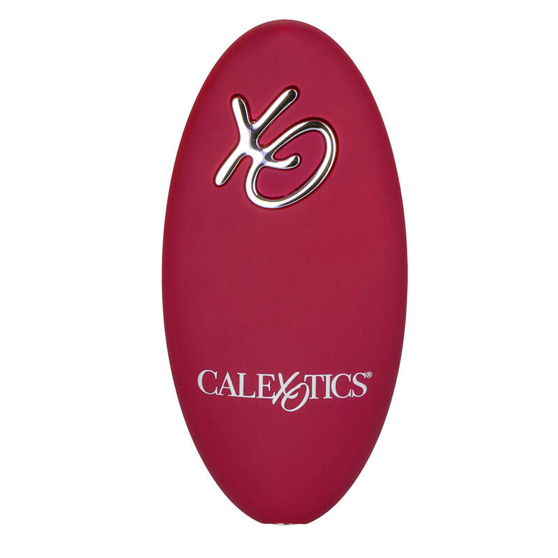 CALEXOTICS - RIDER MASSAGER DOUBLE MOTOR REMOTE CONTROL RED - Amore24