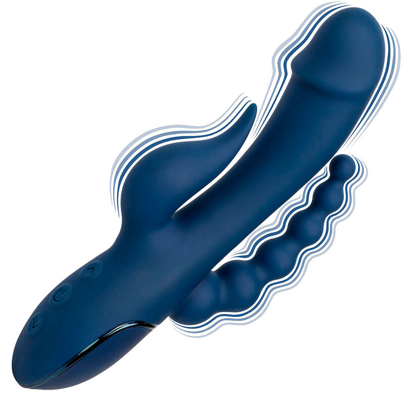 CALEXOTICS - VIBRATOR TRIPLE ORGASM BLUE - Amore24