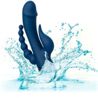 CALEXOTICS - VIBRATOR TRIPLE ORGASM BLUE - Amore24
