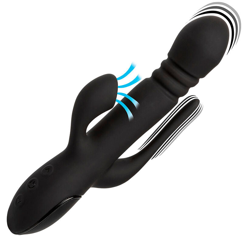 CALEXOTICS - VIBRATOR TRIPLE EUPHORIA BLACK - Amore24