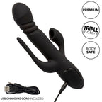 CALEXOTICS - VIBRATOR TRIPLE EUPHORIA BLACK - Amore24