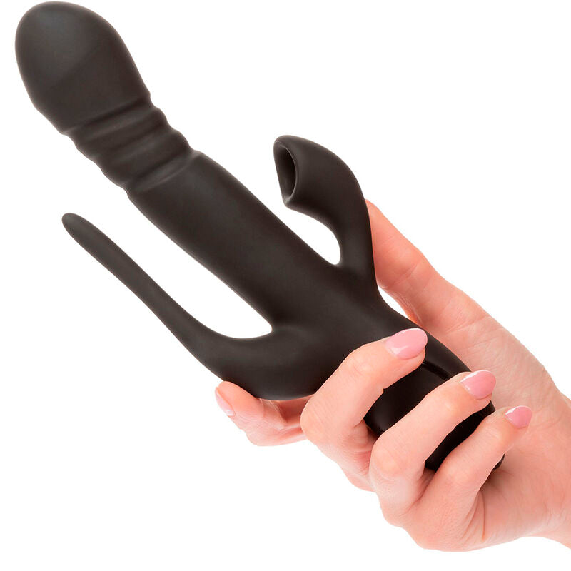 CALEXOTICS - VIBRATOR TRIPLE EUPHORIA BLACK - Amore24