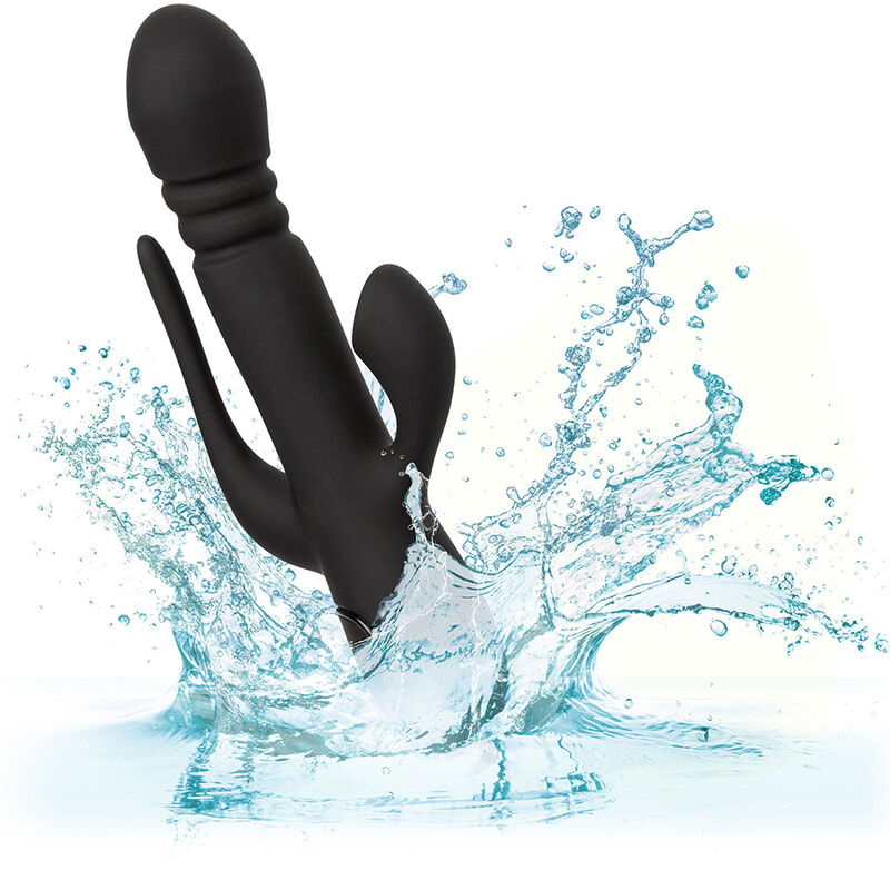 CALEXOTICS - VIBRATOR TRIPLE EUPHORIA BLACK - Amore24