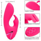 CALEXOTICS - SO. CAL SUNSHINE VIBRATOR RABBIT FUCHSIA BY CALIFORNIA DREAMING - Amore24