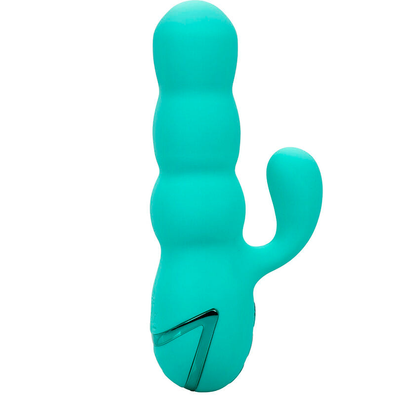 CALEXOTICS - DEL MAR DIVA VIBRATOR RABBIR AQUA GREEN BY CALIFORNIA DREAMING - Amore24