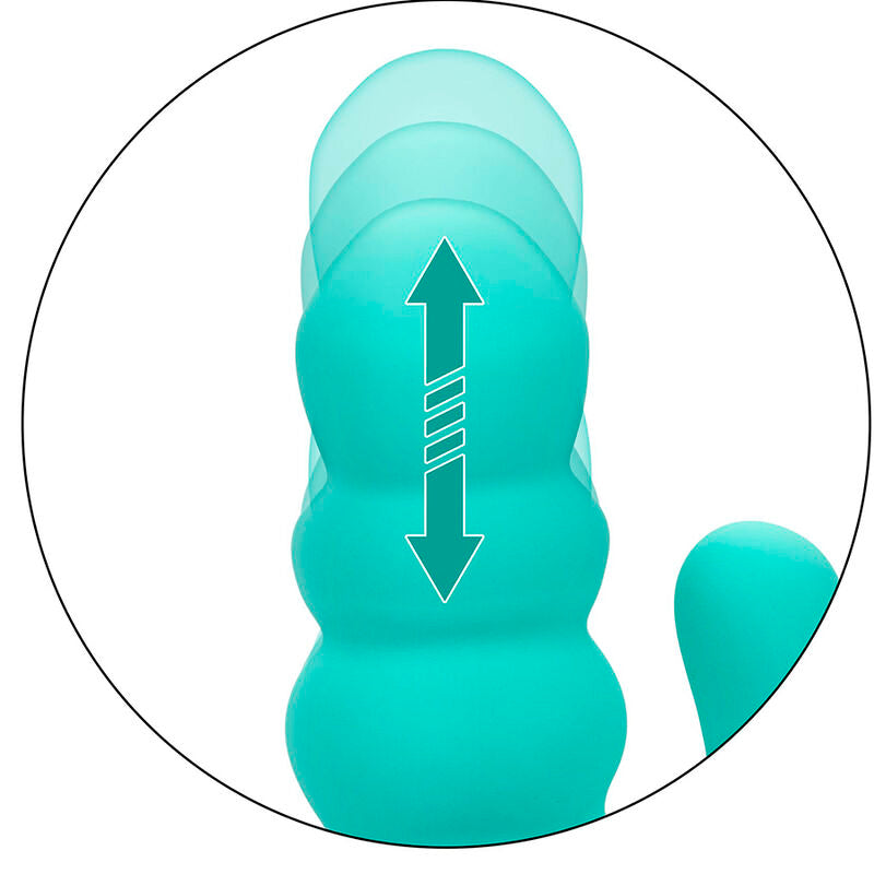 CALEXOTICS - DEL MAR DIVA VIBRATOR RABBIR AQUA GREEN BY CALIFORNIA DREAMING - Amore24
